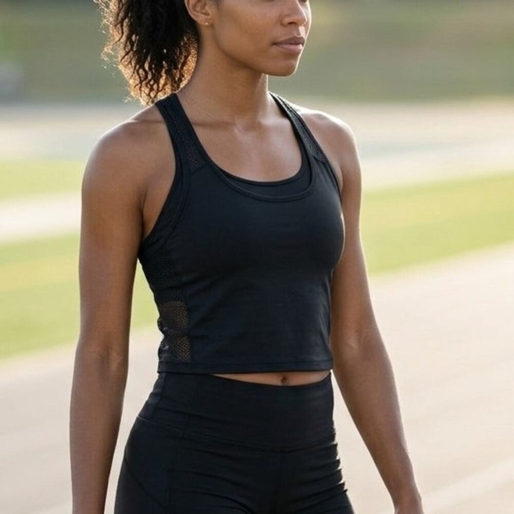 Lululemon Black Energy Sports Athletic Bra 10